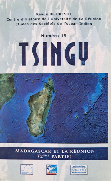 1re de couverture de Tsingy n°15