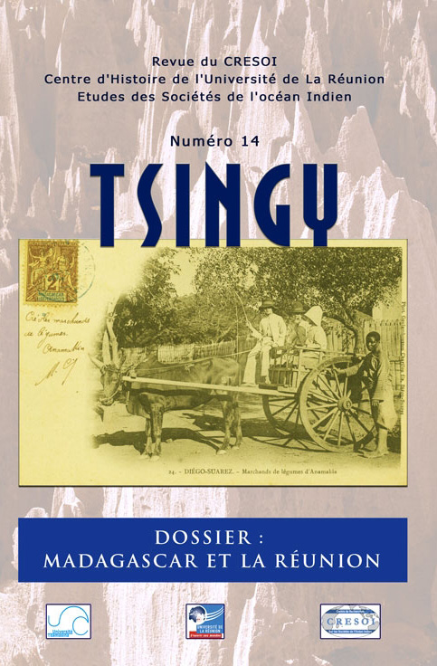 1re de couverture de Tsingy n°14