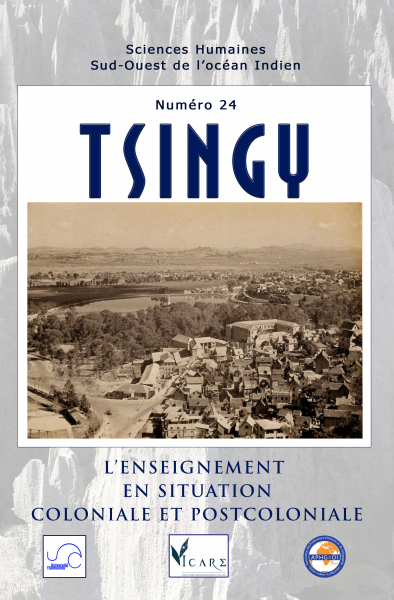 1re de couverture de Tsingy n°24