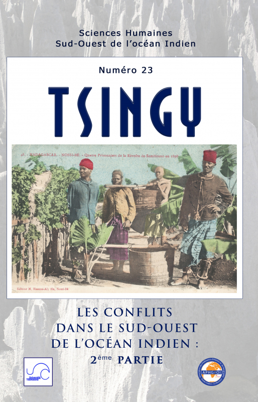 1re de couverture de Tsingy n°23