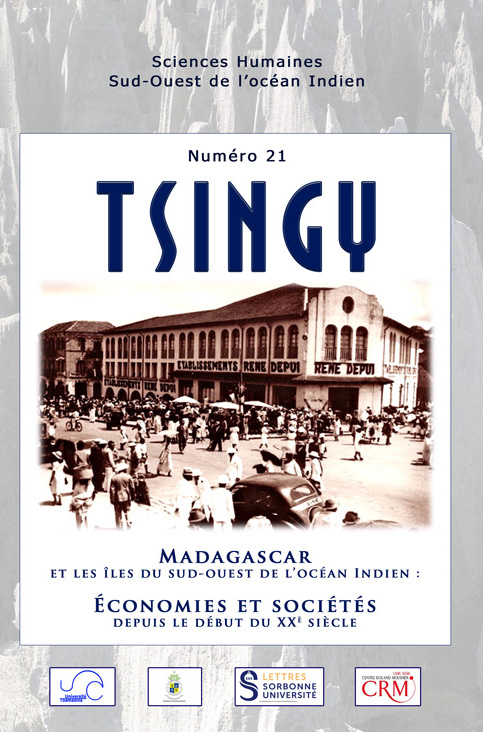 1re de couverture de Tsingy n°21