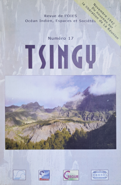 1re de couverture de Tsingy n°17