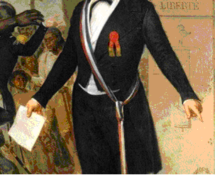 Détail de l’allégorie de l’abolition de l’esclavage