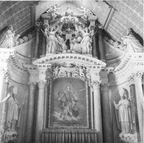 Retable du maître-autel de l’église de Goulet