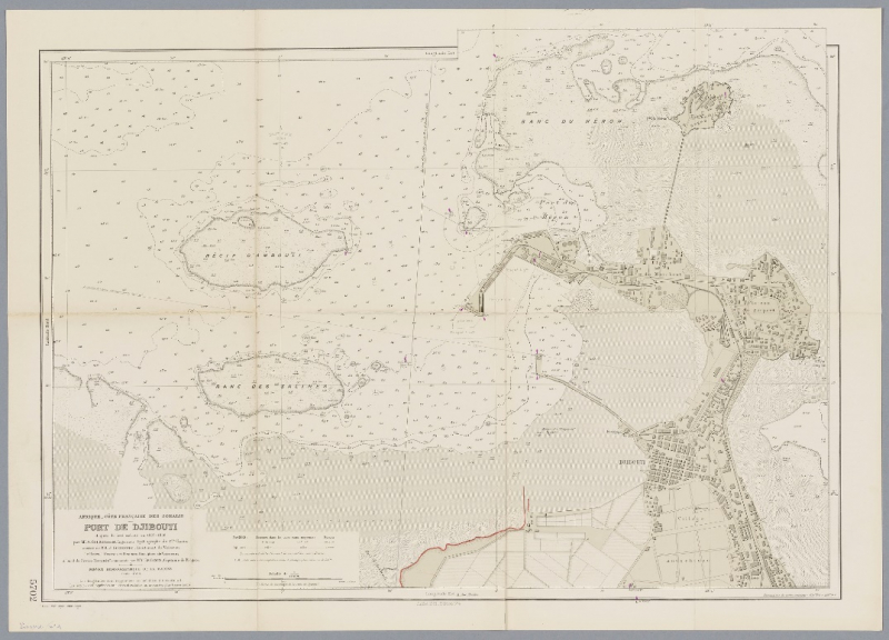 Le port de Djibouti en 1929