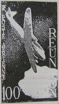 Madagascar, 1946, PA n° 64 ; La Réunion, 1947 n° 43 et n° 44 ; voir également 4e de couverture