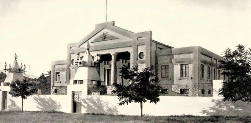 Palais maçonnique de Lourenço Marques, tel qu’il était dans les années 1930