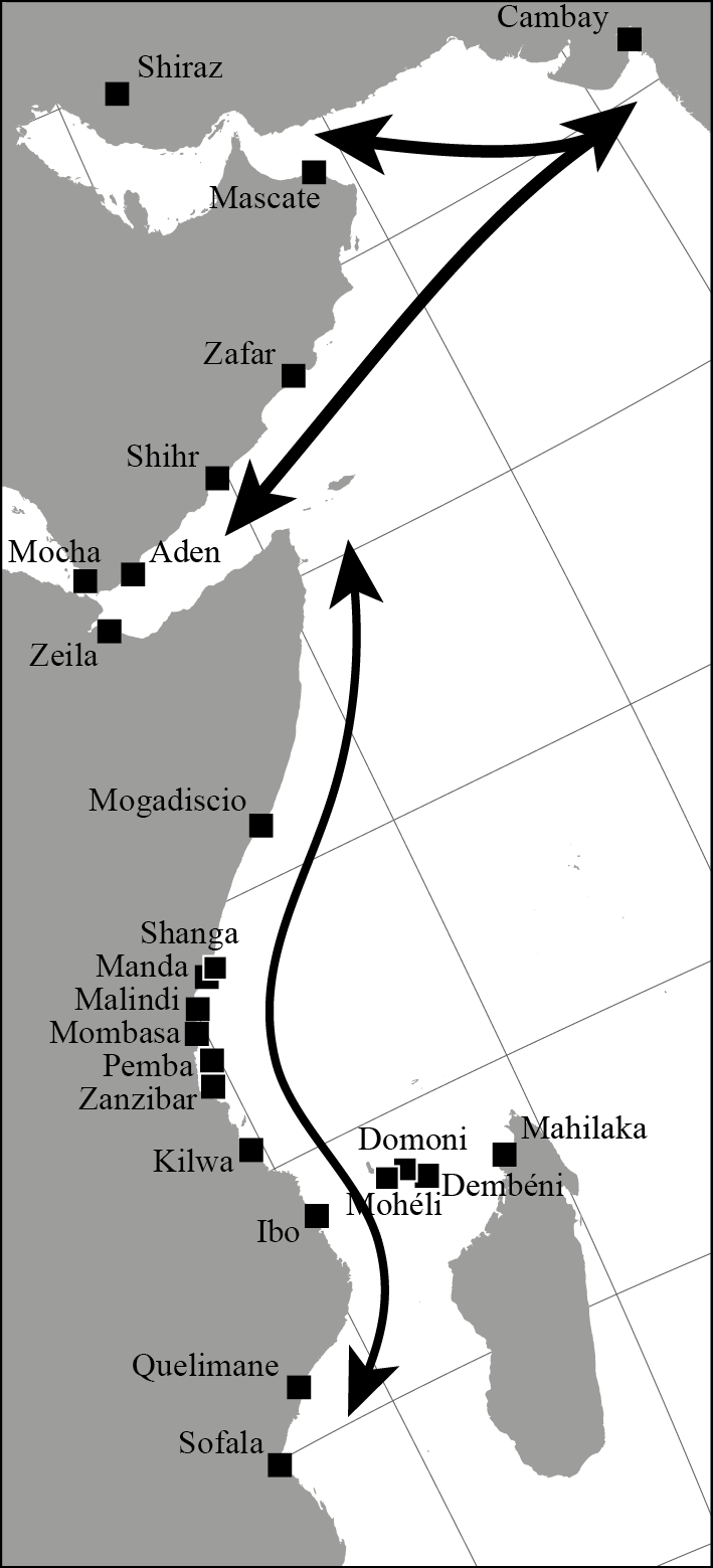 Figure 11 : Le « couloir swahili »