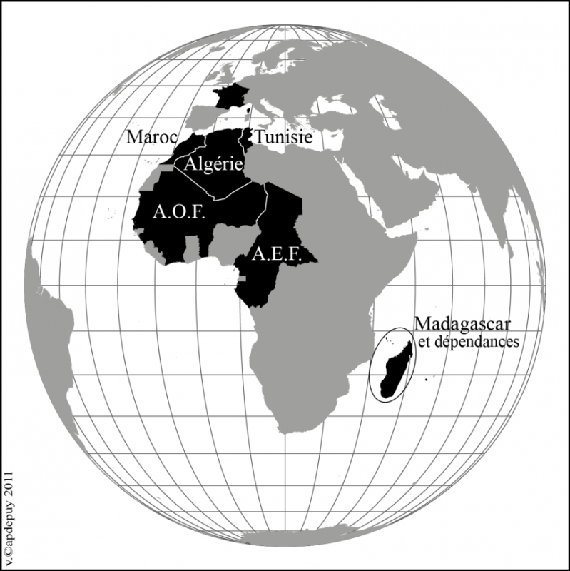 Figure 15 : L’Afrique française