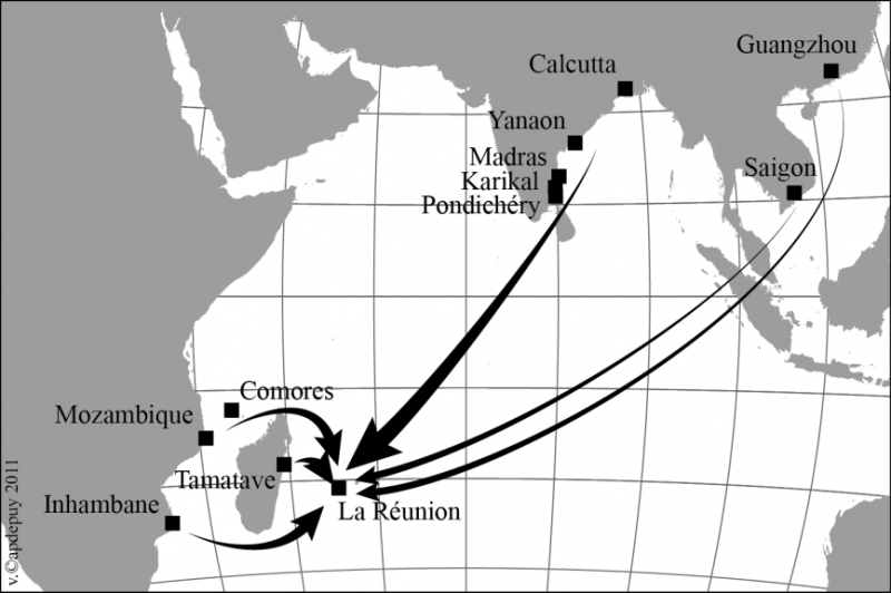 Figure 18 : La Réunion, une île « engagée » dans l’océan Indien