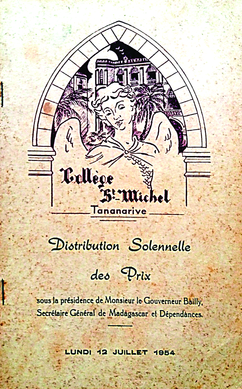 Distribution des prix de l’année 1954