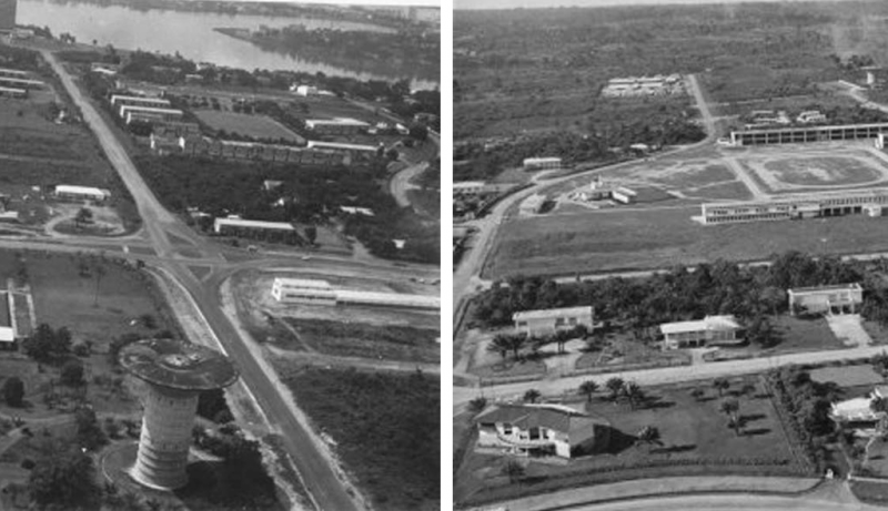 Quartier de Château d’eau vers 1960