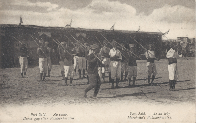 Document 3 : Tirailleurs malgaches à Port-Saïd, Égypte