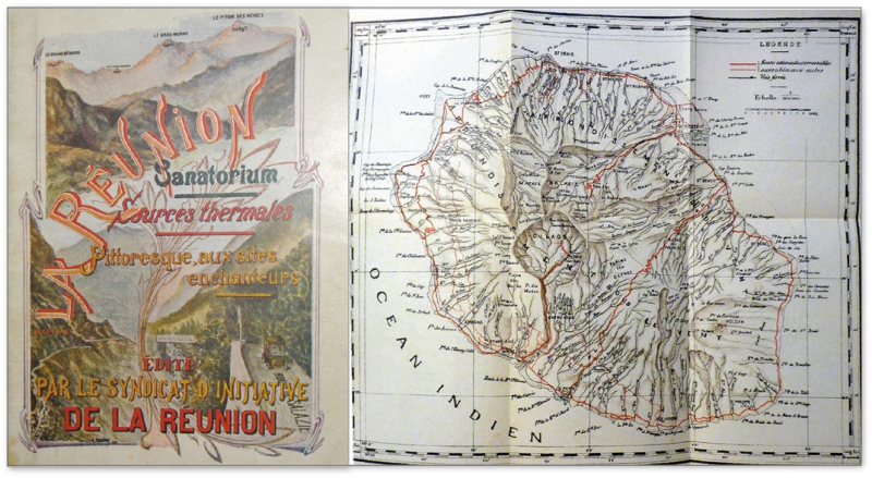 Figure 3 : Carte de « La Réunion pittoresque, aux sites enchanteurs » (1913-1933)