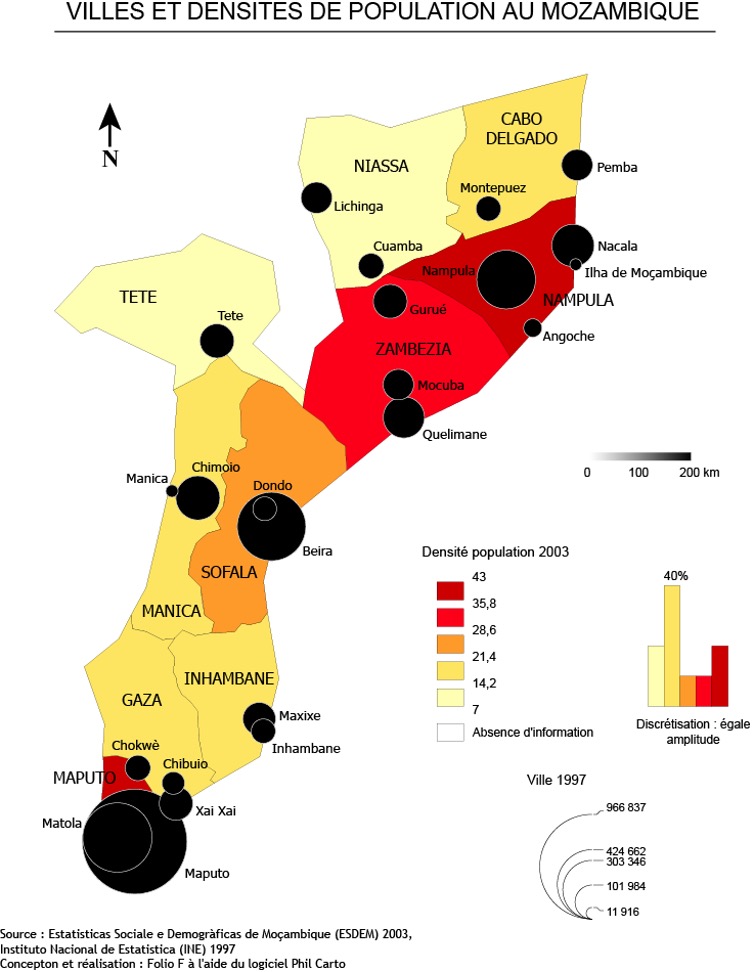 Figure 4 : Corridors logistiques et primatie de la capitale, un héritage de l’histoire