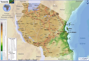 Figure 2 : La localité de Mwanza dans le nord de la Tanzanie