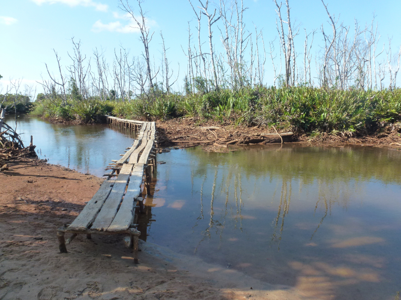 Figure 3 : À l’embouchure de la rivière d’Antsoherimasiba